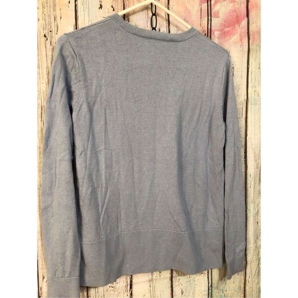 J. Jill Powder Blue Sweater With Button Accents Size XS 🌸 - Picture 2 of 11